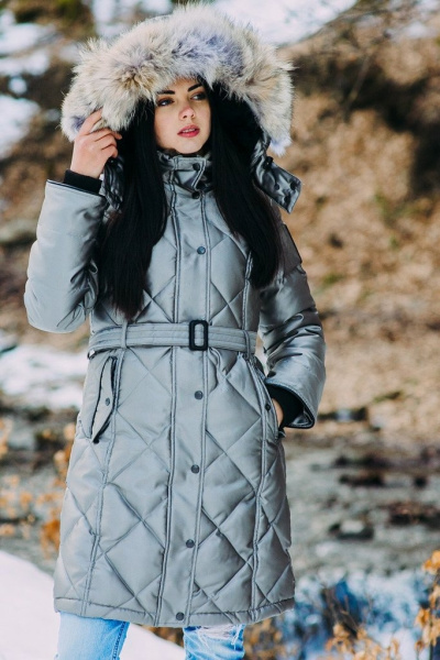 Пуховик Kimberly (Женский; M; imperial silver)